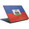 Haiti Flag Distressed Surface Laptop Skin
